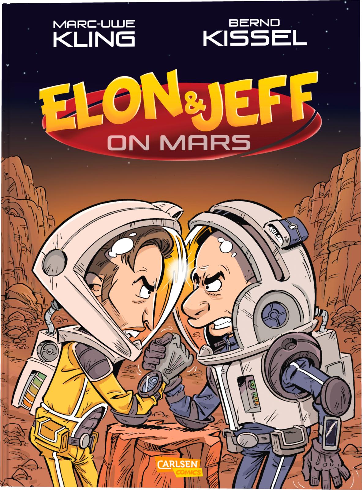 Elon & Jeff on Mars (Hardcover)