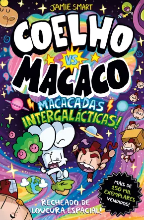 Coelho vs. Macaco - Macacadas intergalácticas! (Coelho vs. Macaco, #11)