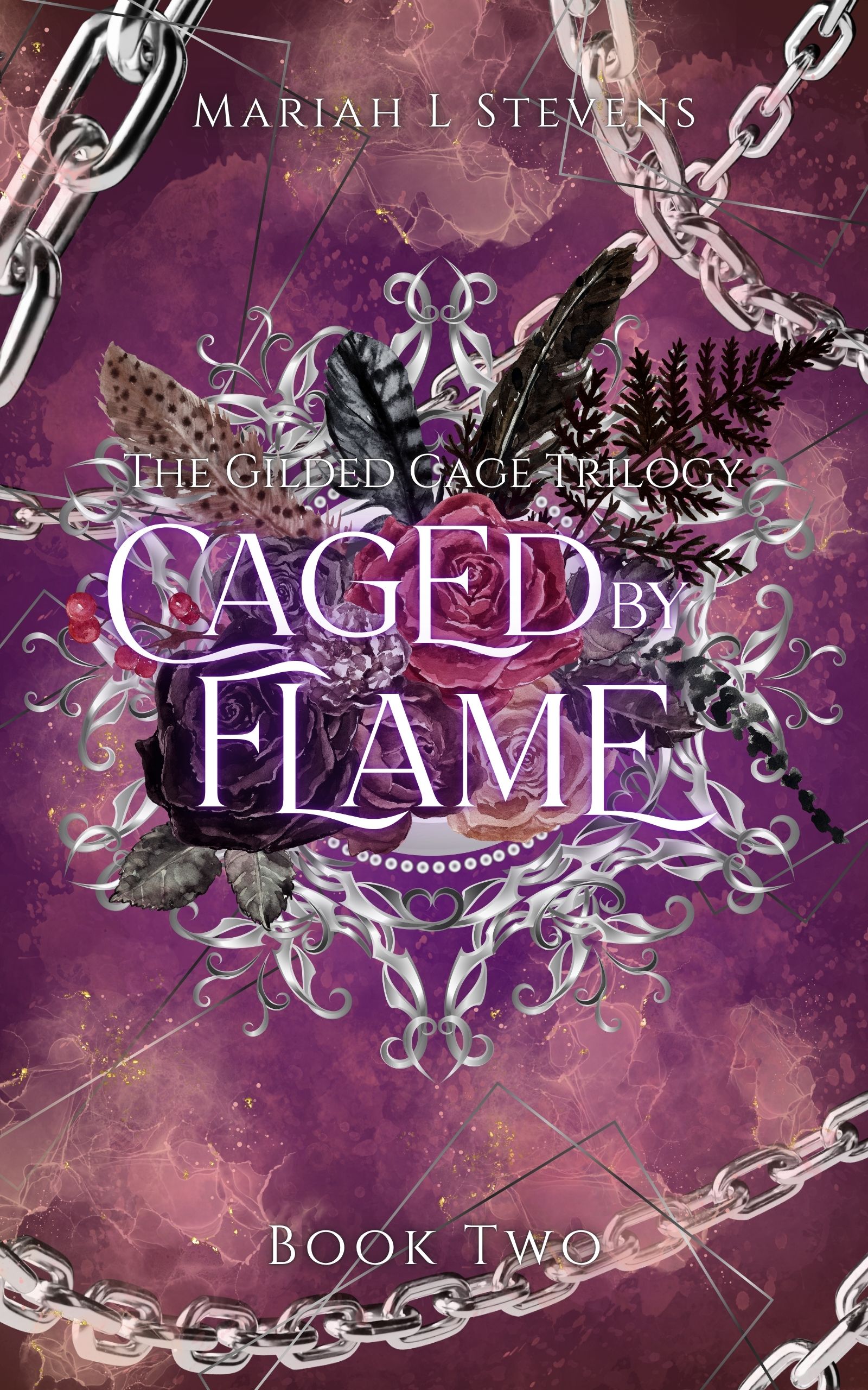 Caged by Flame (The Gilded Cage Trilogy, #2)