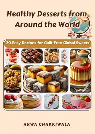 Healthy Desserts from Around the World: 30 Easy Recipes for Guilt-Free Global Sweets.: "Quick and Easy Global Desserts Made Healthy with Everyday Ingredients".