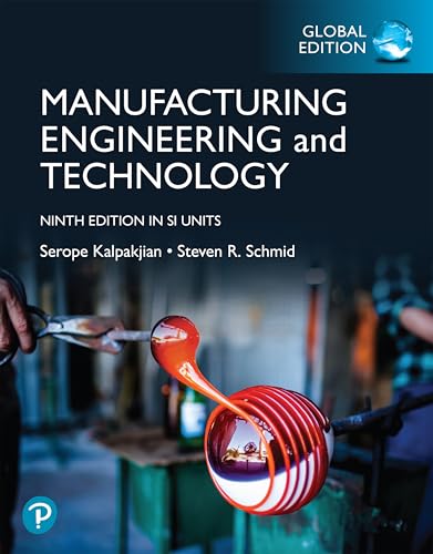 Manufacturing Engineering and Technology, Global Edition (Paperback)