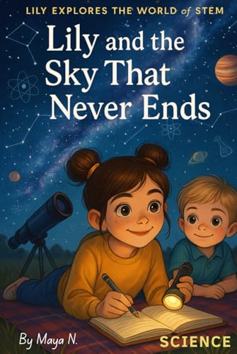Lily and the Sky That Never Ends: A Fun & Educational Science Adventure for Curious Kids Ages 6-12 (Lily Explores the World of STEM)