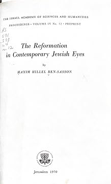 The Reformation in Contemporary Jewish Eyes: Proceedings of… cover