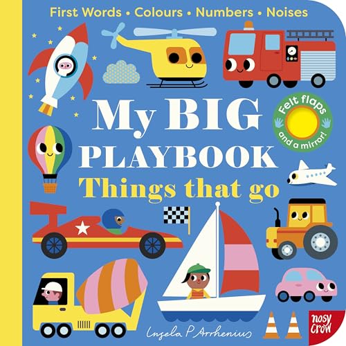 My BIG Playbook: Things That Go (Board Book)