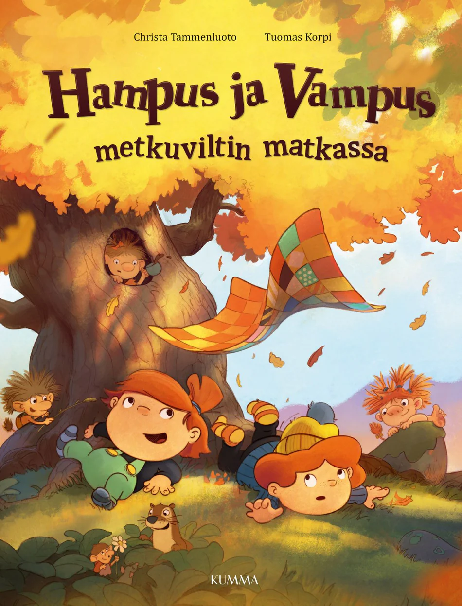 Hampus ja Vampus metkuviltin matkassa (Hardcover)