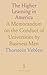 The Higher Learning in America by Veblen Thorstein