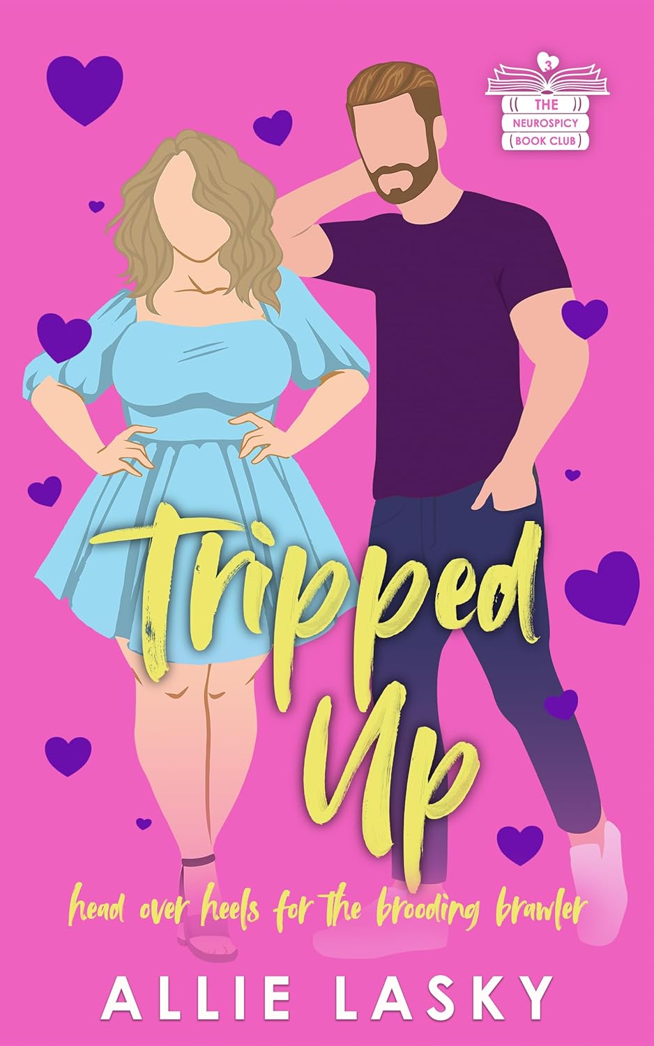 Tripped Up: Head Over Heels for the Brooding Brawler (Neurospicy Book Club #4; Austin Aces Hockey Club)