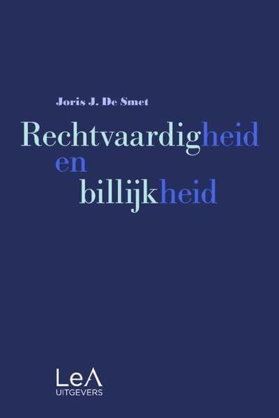 Rechtvaardigheid en billijkheid (Paperback)