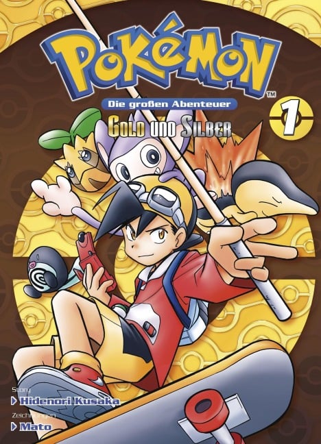 Pokémon - Die großen Abenteuer: Gold und Silber 01 (Paperback)