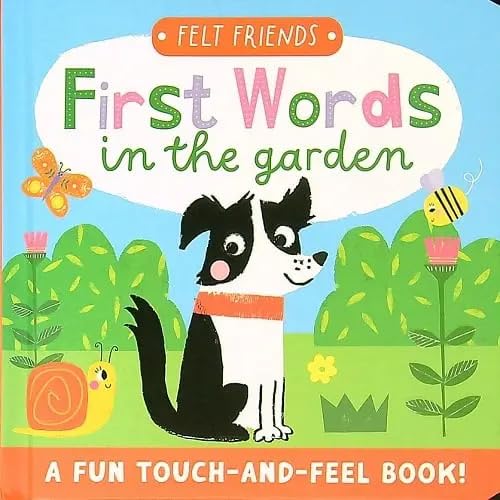 North Parade Publishing Felt Friends Words In the Garden.