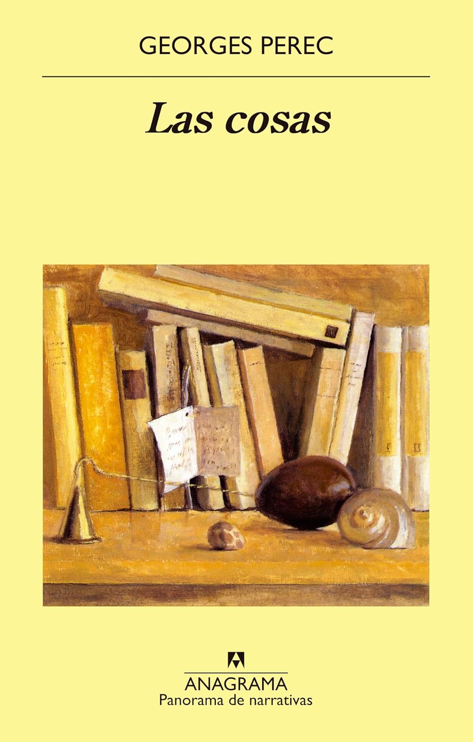Portada de Las cosas, de Georges Perec