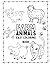 Farm Animals Easy Coloring ...