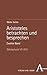 Aristoteles betrachten und besprechen by Walter Seitter