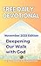 Free Daily Devotional November 2025 Edition: Deepening Our Walk with God