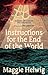 Instructions for the End of the World by Maggie Helwig Instructions for the End of the World by Maggie Helwig