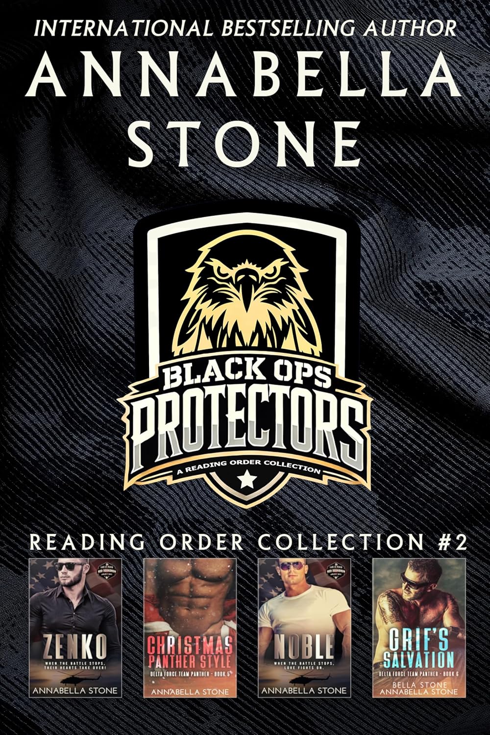 Black Ops Protectors 2: In Chronological Order (Black Ops Protectors Universe #5-8)