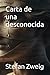 Carta de una desconocida by Stefan Zweig