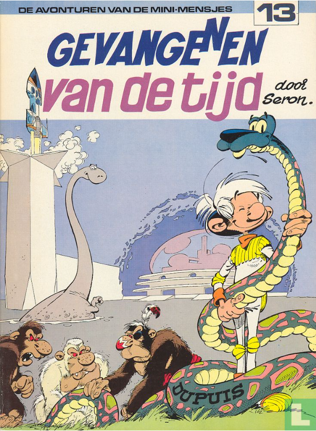 Gevangenen van de tijd (De Mini-mensjes, #13)