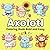Axolotl Coloring Book Bold ...