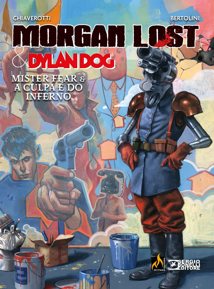 Morgan Lost & Dylan Dog: Mister Fear & A Culpa do Inferno (Paperback)
