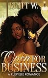 Book cover for Open For Business : A Ruevielle Romance