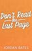 Don't Read the Last Page