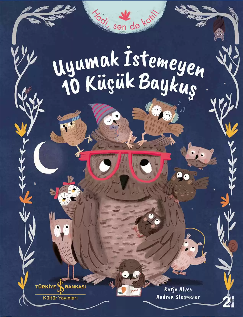 Uyumak İstemeyen 10 Küçük Baykuş