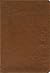 NASB, Thinline Bible, Giant Print, Leathersoft, Brown, Red Letter, 1995 Text, Comfort Print