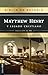 RVR, Biblia de estudio Matthew Henry y legado cristiano, Tapa dura, Interior a dos colores, Comfort Print (Spanish Edition)