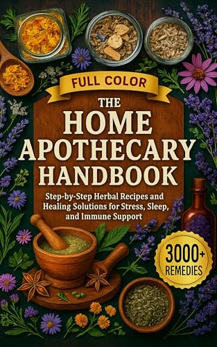 The Home Apothecary Handbook: Step-by-Step Herbal Recipes and Healing Solutions for Stress, Sleep, and Immune Support (Kindle Edition)