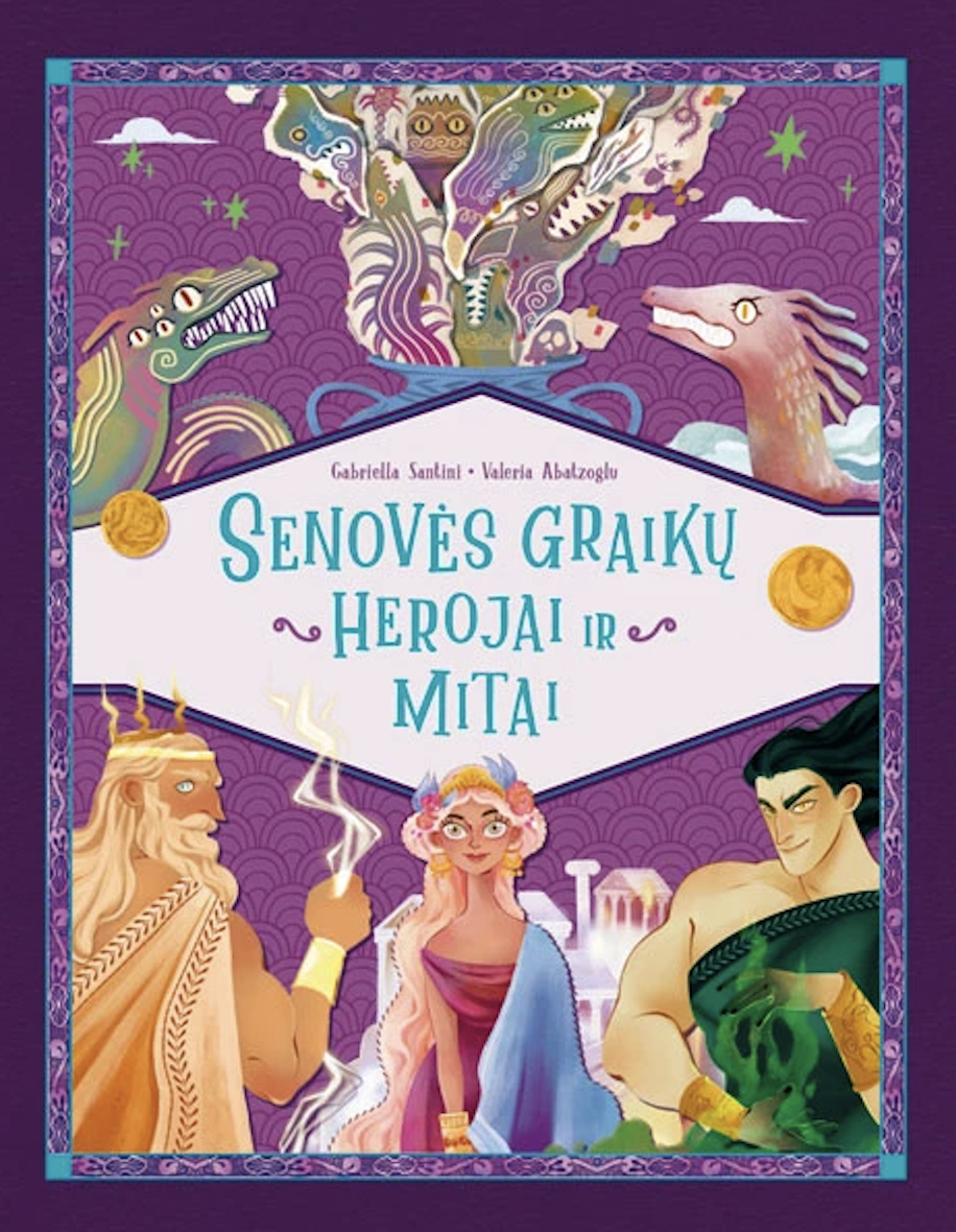 Senovės graikų herojai ir mitai (Hardcover)