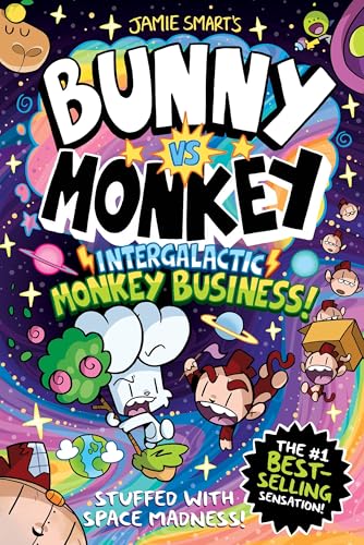 Bunny vs Monkey Intergalactic Monkey Business! (Hardcover)