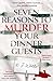 HarperCollins Seven Reasons to Murder Your Dinner Guests.