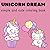Dream Unicorn Simple and cute coloring book by Amy Gonzalez