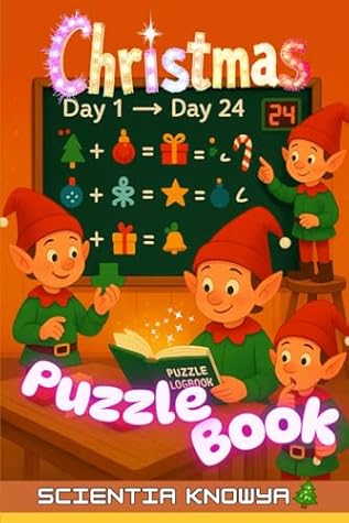 Christmas Puzzle Book: A 24-Day Countdown of Elves' Festive Math, Logic Brain Teasers & Tricky Thinking Challenges from Santa's Workshop! (How the World Works - The Curious Minds Collection)