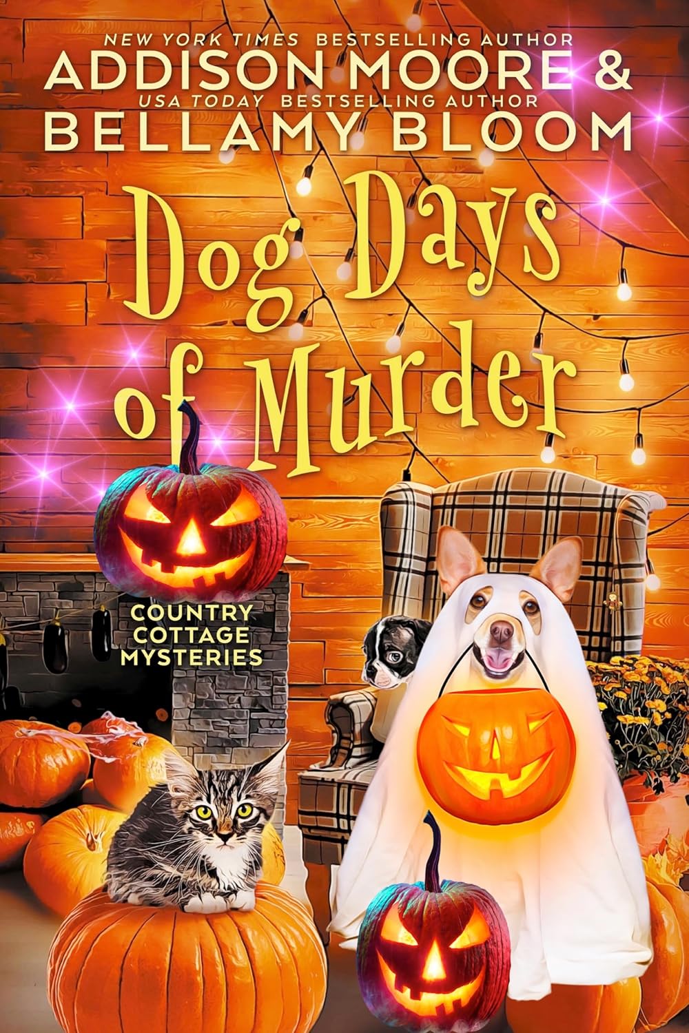Dog Days of Murder (Country Cottage Mysteries, #2)
