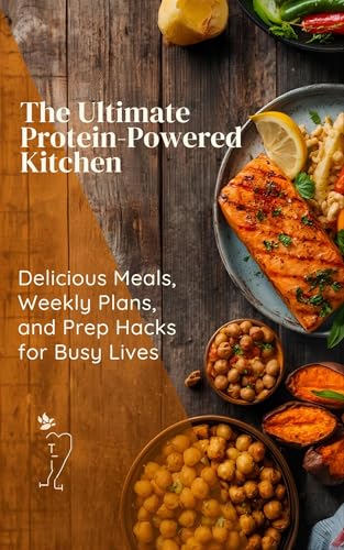 The Ultimate Protein-Powered Kitchen: Delicious Meals, Weekly Plans, and Prep Hacks for Busy Lives (Kindle Edition)