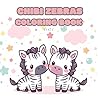 Chibi Zebras Coloring Book