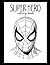 Super Hero coloring book
