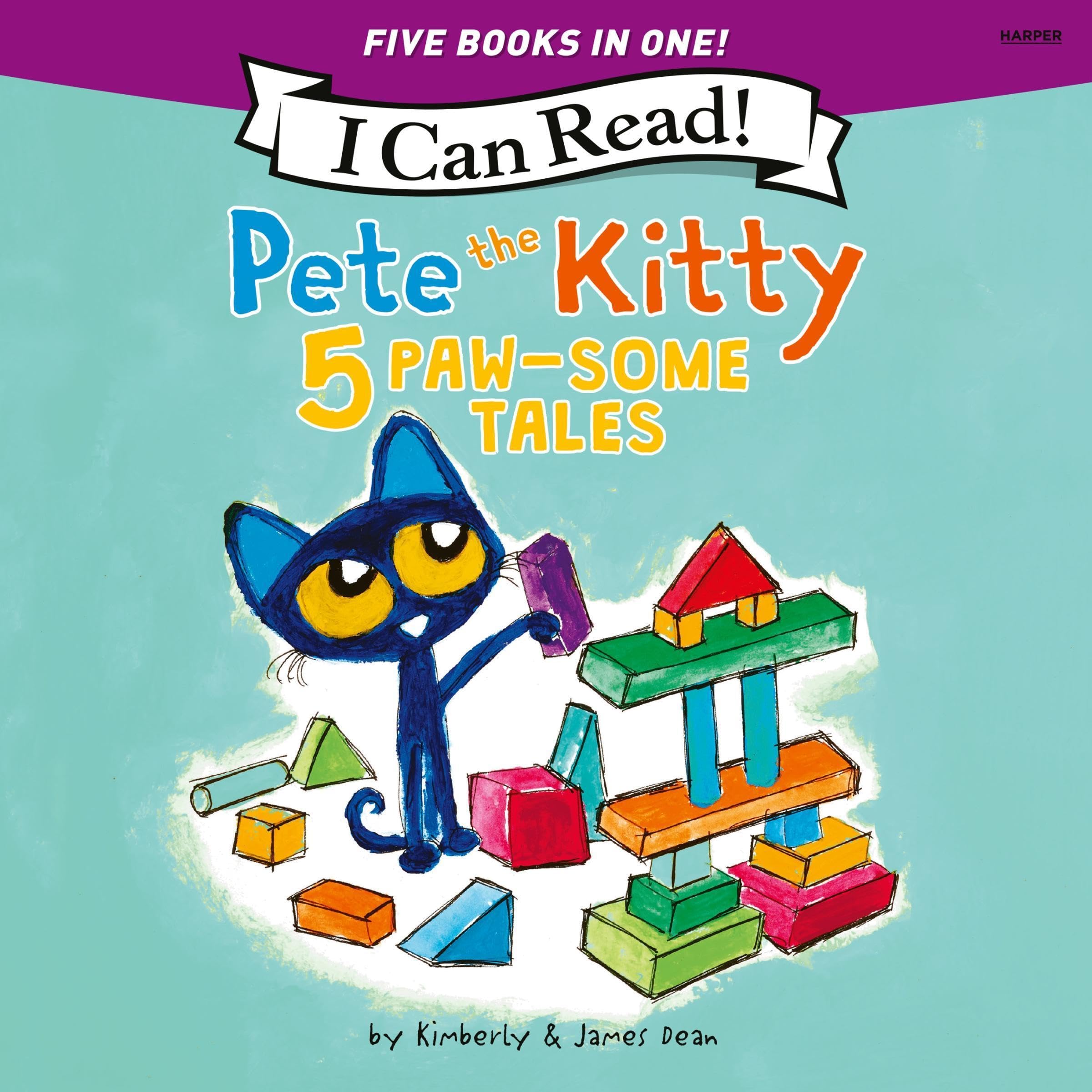 Pete the Kitty: 5 Paw-Some Tales: My First I Can Read (Audible Audio)