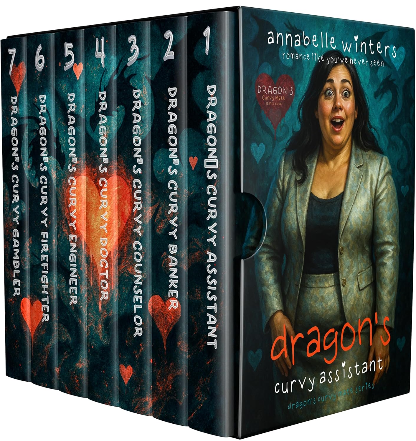 Dragon's Curvy Mate Complete Series Box Set Bundle (Annabelle Winters Romance Box Sets Book 5)