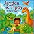 Jayden and Tippy the dinosaur