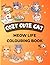cozy cat colouring book for...