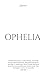 OPHELIA
