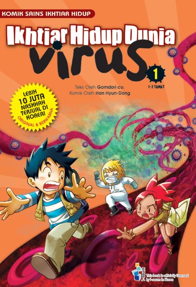 Komik Sains Ikhtiar Hidup: Ikhtiar Hidup Dunia Virus 1 (Comic)