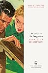 Answer in the Negative by Henrietta Hamilton Answer in the Negative by Henrietta Hamilton