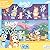 Bluey Stuck on Stories - Activity Books for kids, 16-page storybook, 8 toy suction cups, 2 board games to enjoy