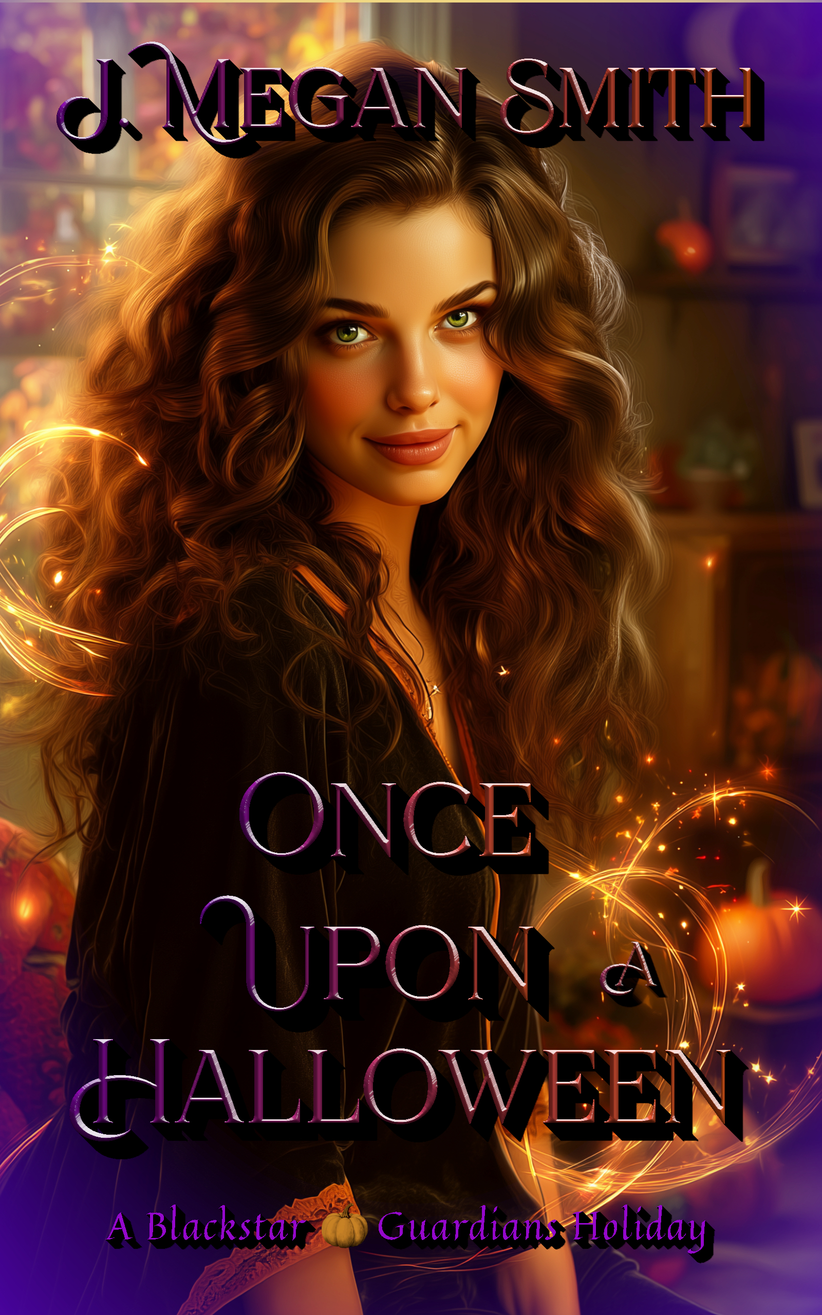 Once Upon a Halloween: A Light Paranormal Romance: Blackstar Guardians Holiday Novella