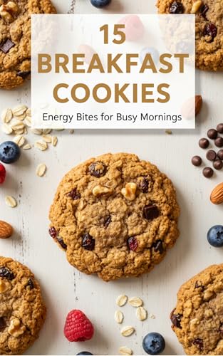 15 Breakfast Cookies: Energy Bites for Busy Mornings: 15 Breakfast Cookies: Energy Bites for Busy Mornings (Kindle Edition)