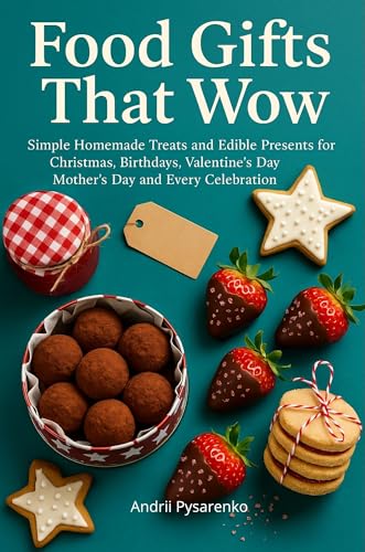 Food Gifts That Wow: Simple Homemade Treats and Edible Presents for Christmas, Birthdays, Valentine’s Day, Mother’s Day and Every Celebration Easy ... Share with Love (Easter & Spring Cookbooks)